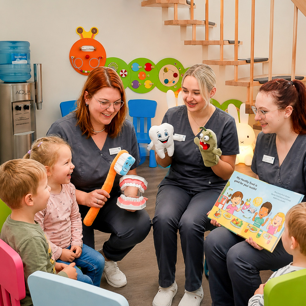 Frühkindliche Prophylaxeprogramme bei Dr. Antje Lindhammer Zahnärztin Berlin Frühkindliche Prophylaxeprogramme bei Dr. Antje Lindhammer Zahnärztin Berlin